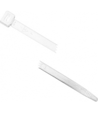BRIDA NYLON BLANCA 3.6X140 BOLSA 100