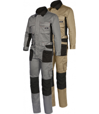 BUZO STRETCH GRIS/NEGRO 8770C T-XL