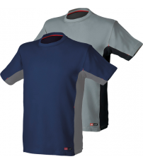 CAMISETA STRETCH GRIS/NEGRO TALLA XL