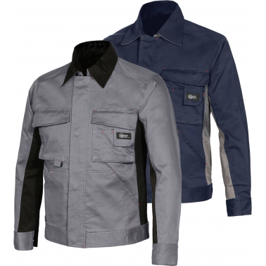 CAZADORA STRETCH GRIS/NEGRO 8745B T-M