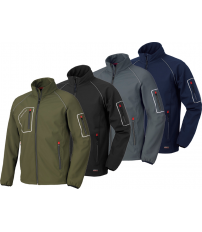CAZADORA SOFTSHELL JUST AZUL 4515N T-XXL