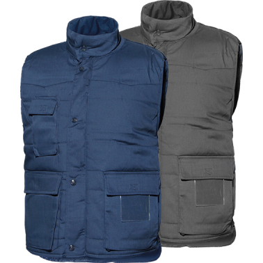 CHALECO MULTIBOLSILLO GRIS 4031 T-XL