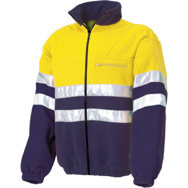 FORRO POLAR 4061 A.V.T-S AZUL/AMARILLO