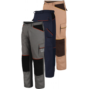 PANTALON SHOT AZUL/NEGRO 8930C T-XL