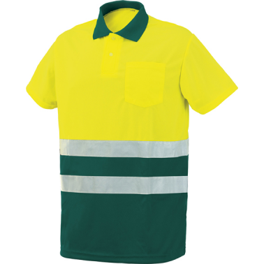 POLO A.V.VERDE/AMARILLO 8584AV T-XXL