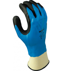GUANTE NITRILO SHOWA 377 T-09 AZUL