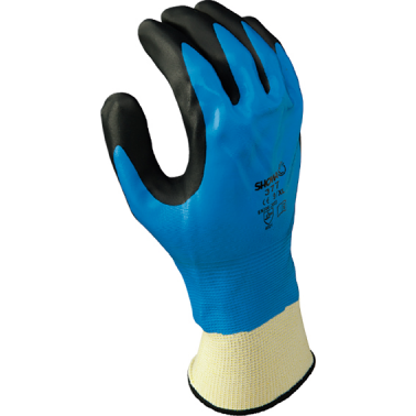 GUANTE NITRILO SHOWA 377 T-09 AZUL
