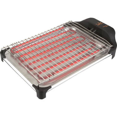 BQ101 BARBACOA ELECTRICA INOX 2400W 42x26x7cm JATA