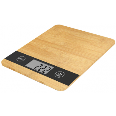 2703058 BASCULA DE COCINA BAMBU 5Kg GSC