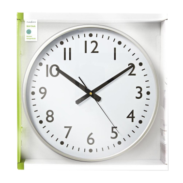 CLWA016PC38AL RELOJ DE PARED CIRCULAR ø38cm BLANCO