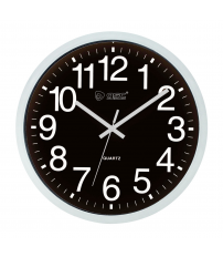 405005001 RELOJ DE PARED CIRCULAR CLASICO NEGRO GSC