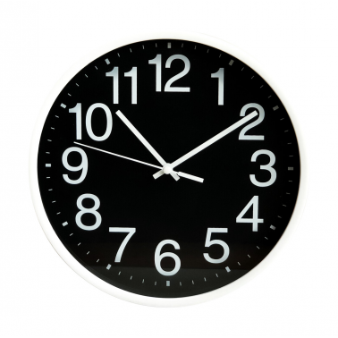 93.342 RELOJ DE PARED NEGRO 25cm ELECTRO DH