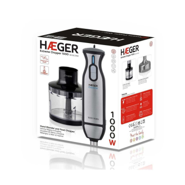 HB-10C.019A BATIDORA DE MANO 1000W EXTREME CHOPPER HAEGER