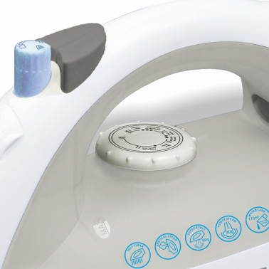 SI-200.001A PLANCHA DE VAPOR INOX 2000W OCEAN BURST HAEGER