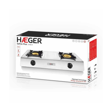 2-N5-H COCINA A GAS 2 FUEGOS SAFINE PLUS HAEGER