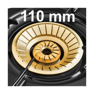 2-N5-H COCINA A GAS 2 FUEGOS SAFINE PLUS HAEGER