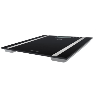 531 BASCULA DE BAÑO NEGRA CON ANALIZADOR 6 FUNCIONES JATA