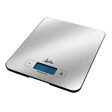 719 BASCULA DE COCINA INOX CON RELOJ Y TEMPORIZADOR 15Kg JATA