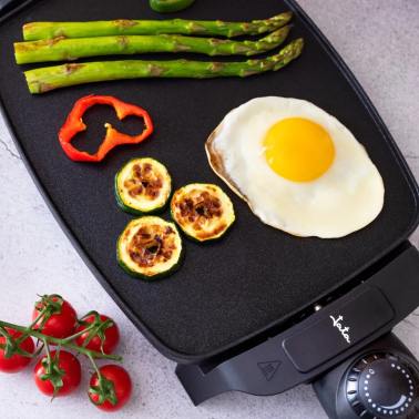 GR205 PLANCHA DE ASAR LISA ELECTRICA 1000W JATA