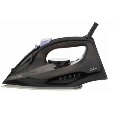 JEPL2401 PLANCHA VAPOR NEGRA SUELA CERAMICA 3000W JATA