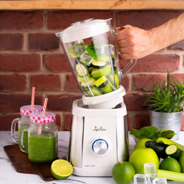 BT797 BATIDORA DE VASO CON JARRA CRISTAL 1,5L 1300W JATA