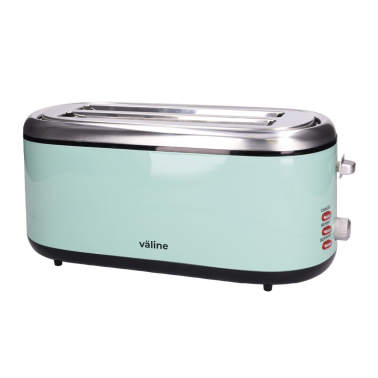 400075004 TOSTADOR SINDAE XL 2 RANURAS 1300W VERDE MINT VALINE