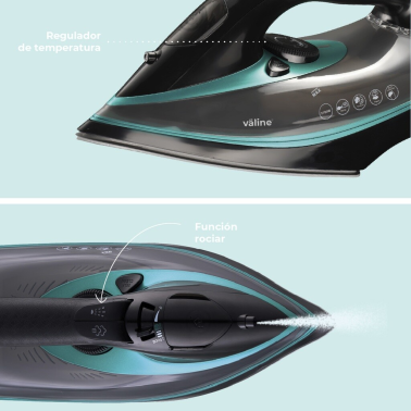 400055016 PLANCHA DE VAPOR KUSURA 3100W VALINE