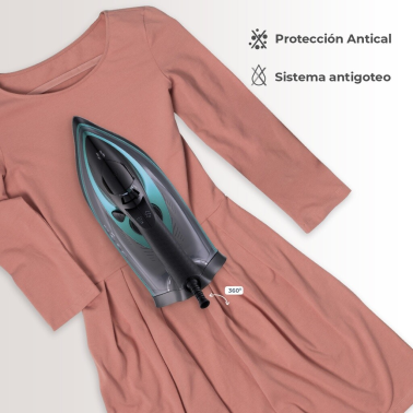 400055016 PLANCHA DE VAPOR KUSURA 3100W VALINE