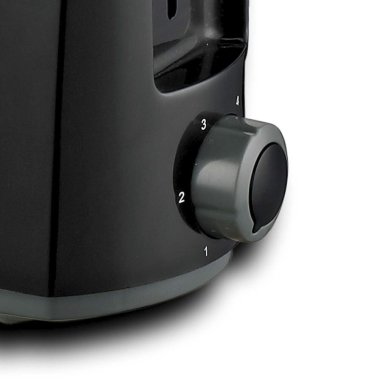 TO-100.007A TOSTADORA MULTIFUNCION RANURA EXTRA LARGA 1000W NEGRA DARKSUN HAEGER