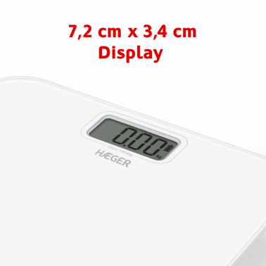 BS-DIG.015A BASCULA DE BAÑO DIGITAL KINETICA SIN PILAS HAEGER