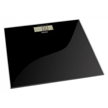 BS-DIG.010A BASCULA DE BAÑO DIGITAL NEGRA 2xAA DARK HAEGER