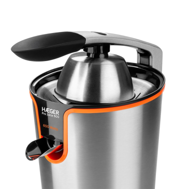 CJ-600.007A EXPRIMIDOR ELECTRICO INOX CON BRAZO 600W PRO JUICE HAEGER