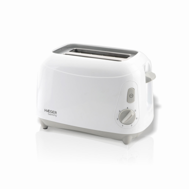 TO-100.008A TOSTADORA BLANCA UNA RANURA EXTRA ANCHA 1000W BULGARI HAEGER
