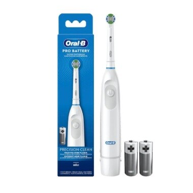 BRADB5010B CEPILLO DENTAL ELECTRICO A PILAS BLANCO ORAL-B
