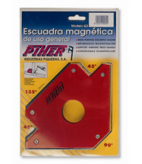 ESCUADRA Q-2 MEDIANA 110MM MAGNETICA