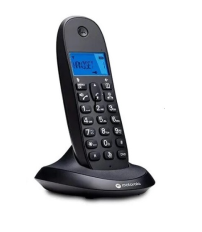 C1001LBN TELEFONO DECT INALAMBRICO NEGRO MOTOROLA