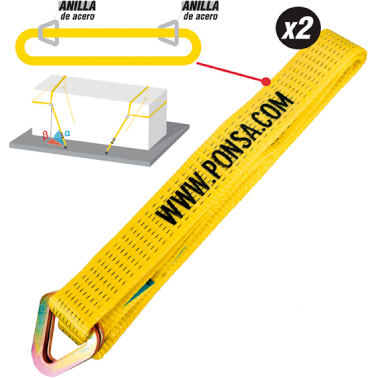 AMARRE DIAGONAL KIT 2UNID 3,20M-P/1PALET