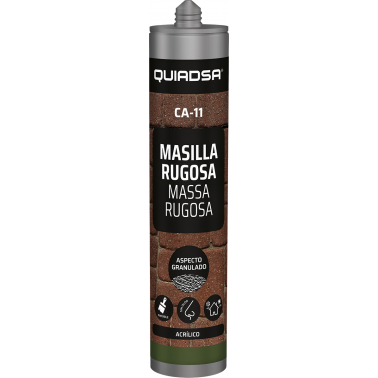 MORTERO ACRILICO RUGOSO CA-11 GRIS HORMI