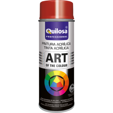 SPRAY PINTURA ROJO VIVO QUILOSA RAL3000 400ML