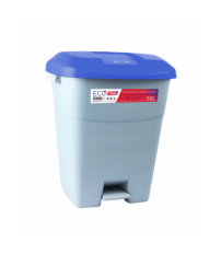 CONTENEDOR GRIS PEDAL 434068 50L T/GRIS