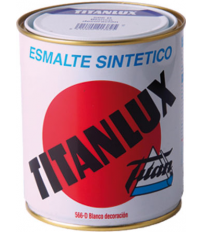 PINTURA ESMALTE TITANLUX BCO.EXT.750ML