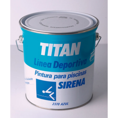PINTURA PISCINA TITAN SIRENA AL DISOLVENTE 4L