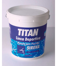 PINTURA PISCINA TITAN SIRENA AL AGUA
