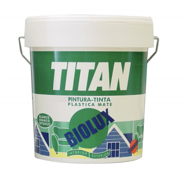 PINTURA PLAST.BIOLUX BCO.MATE EXT.15L