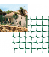MALLA PLASTICA INTERMAS CUADRANET 23 VERDE ROLLO 25M