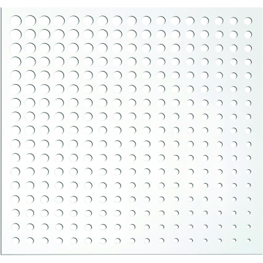 PANEL DECORATIVO MOON 1X1M BLANCO