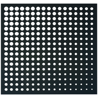 PANEL DECORATIVO MOON 1X1M OXIDO