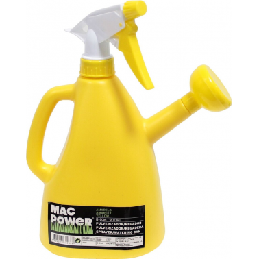 66268 PULVERIZADOR C/REGADERA 900ml MAC POWER AMARILLO