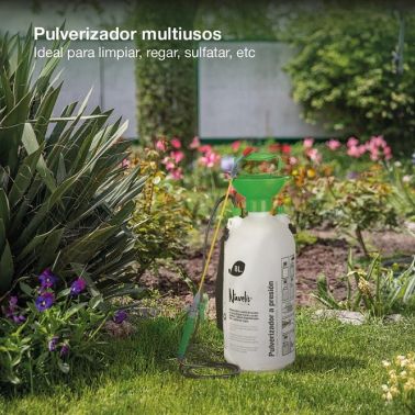 403015040 PULVERIZADOR MANUAL C/LANZA 8L NAVELIS