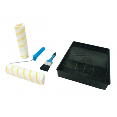 68407 JUEGO DE PINTURA BANDEJA PALETINA RODILLO Y RECAMBIO 230mm MADER